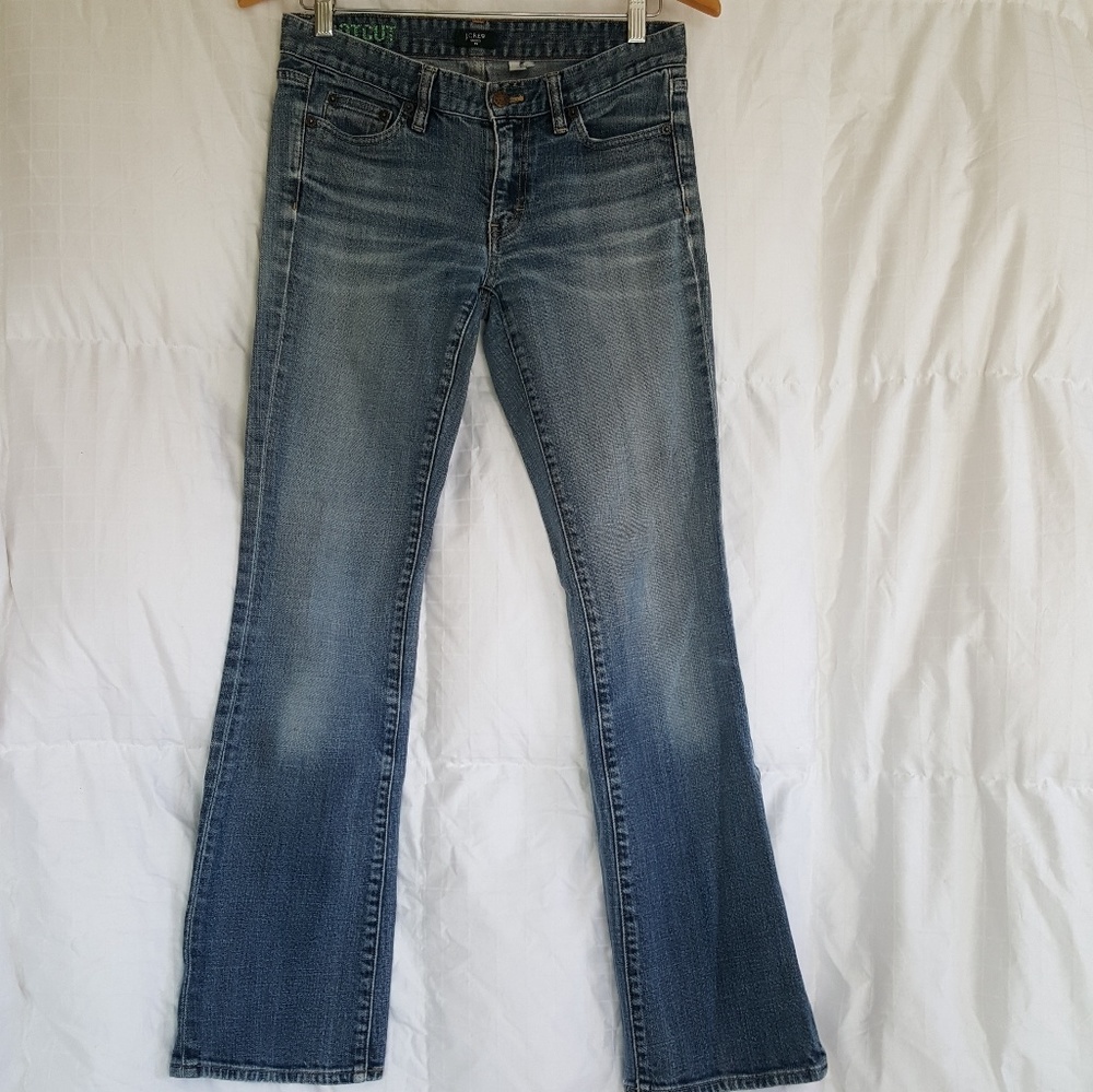 J. Crew Women's Boot Cut Jeans - Blue
